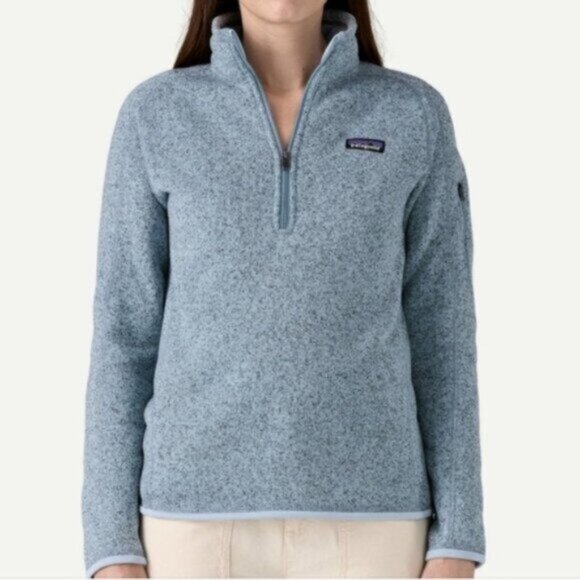 Patagonia Better Sweater Jacket Medium Lavender LVBL Fleece Pullover 2019 $139 - Picture 3 of 11